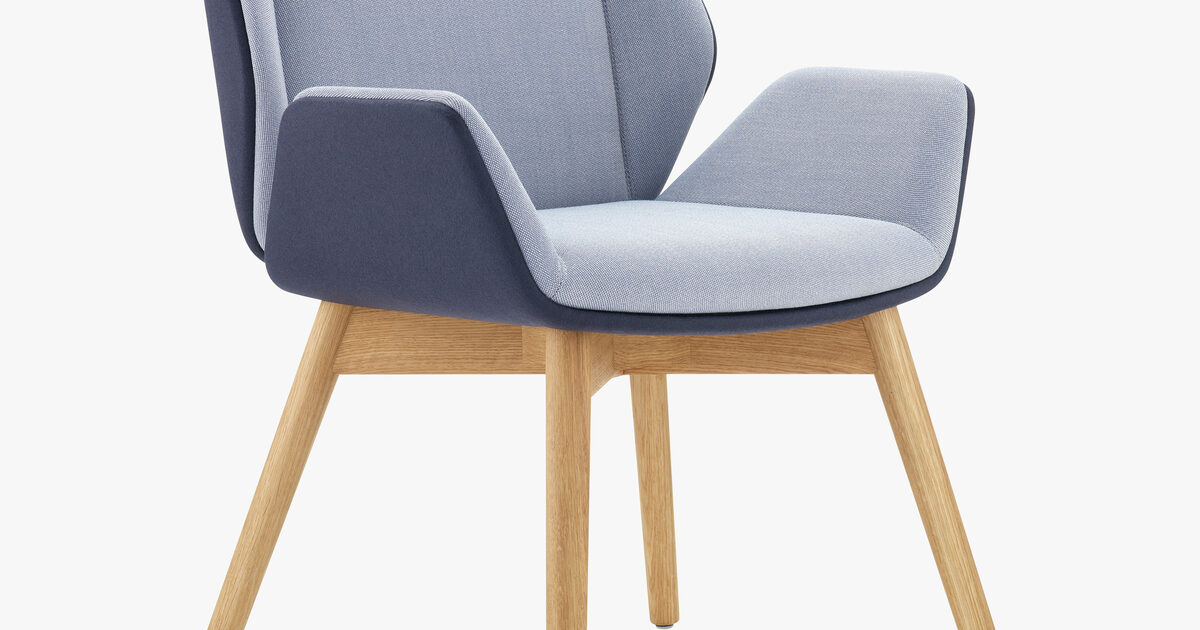 Wooden on sale boss chair