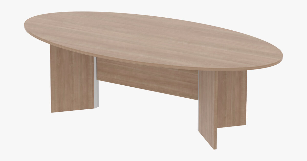 Oval shape conference deals table