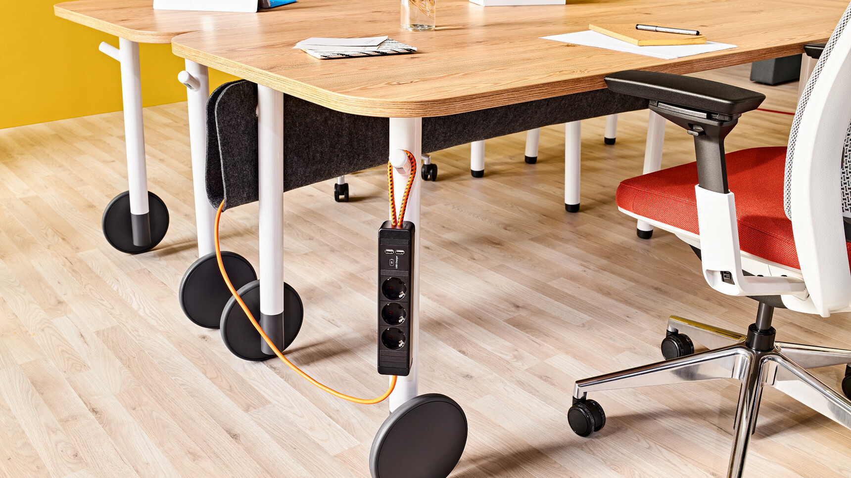 Two Series 2 Chairs At Desks Detail Image