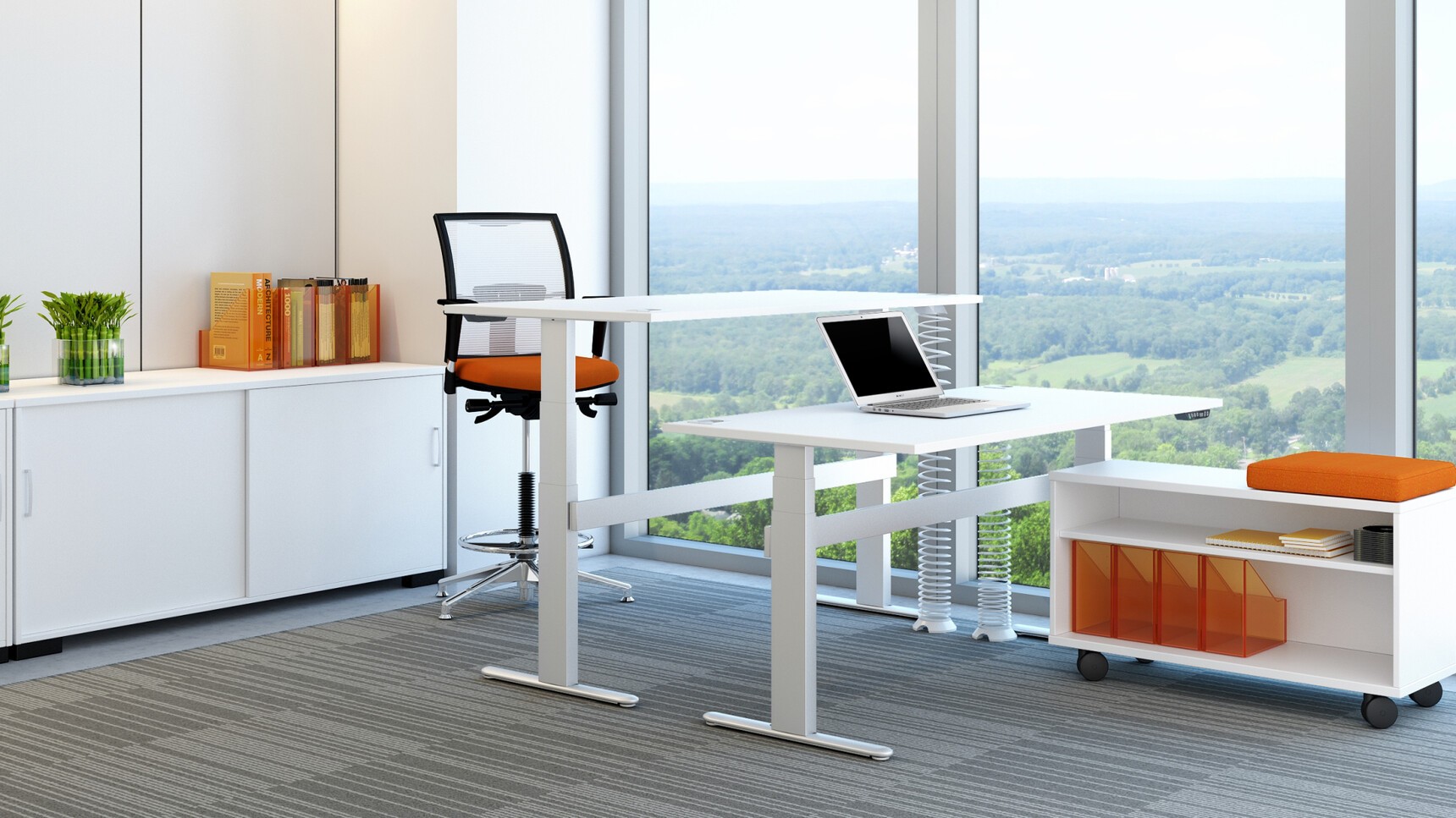 Under chair desk best sale
