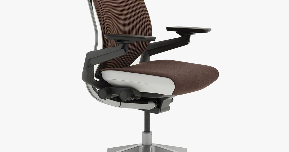 Steelcase Gesture Shell Back Office Chair Oatmeal