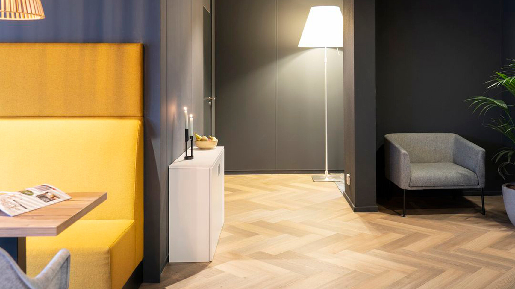 Home Fit sfeer wit A zonder plintuitsparing