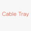 Under Table Cable Management Tray, Including Brackets