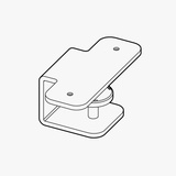 L (Worktop: 12mm > 27mm)