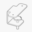 L-Plus (Worktop: 18mm > 43mm)
