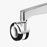 Hollow Castors Chrome For Hard Floor