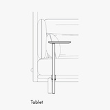 Tablet Ø 300 x 700mm
