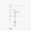 Tablet Ø 300 x 700mm