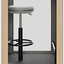 Stool (with height adjustment) In Remix 3 Fabric