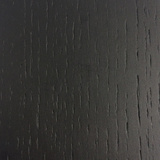 Oak Veneer Stained To Black