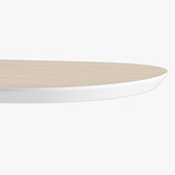 Solid Oak/Off-White