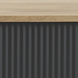 Oak/Anthracite Black