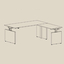 L-Desk - Classic Legs / L-Desk - Box Legs / Modesty Panel