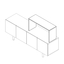 Plex 1 Shelf Module Right
