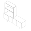 Plex 2 Shelf Module Left