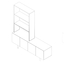 Plex 3 Shelf Module Left