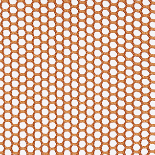 3 D Knit Back Orange