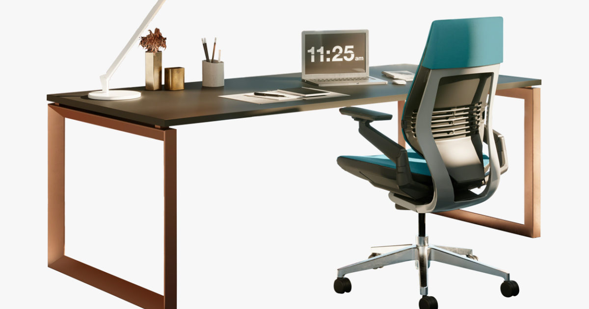Steelcase Frameone Loop Leg Desk Hunts Office