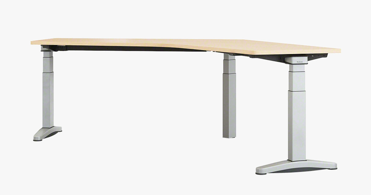 Steelcase Ology Corner Core Height Adjustable Desk Hunts Office