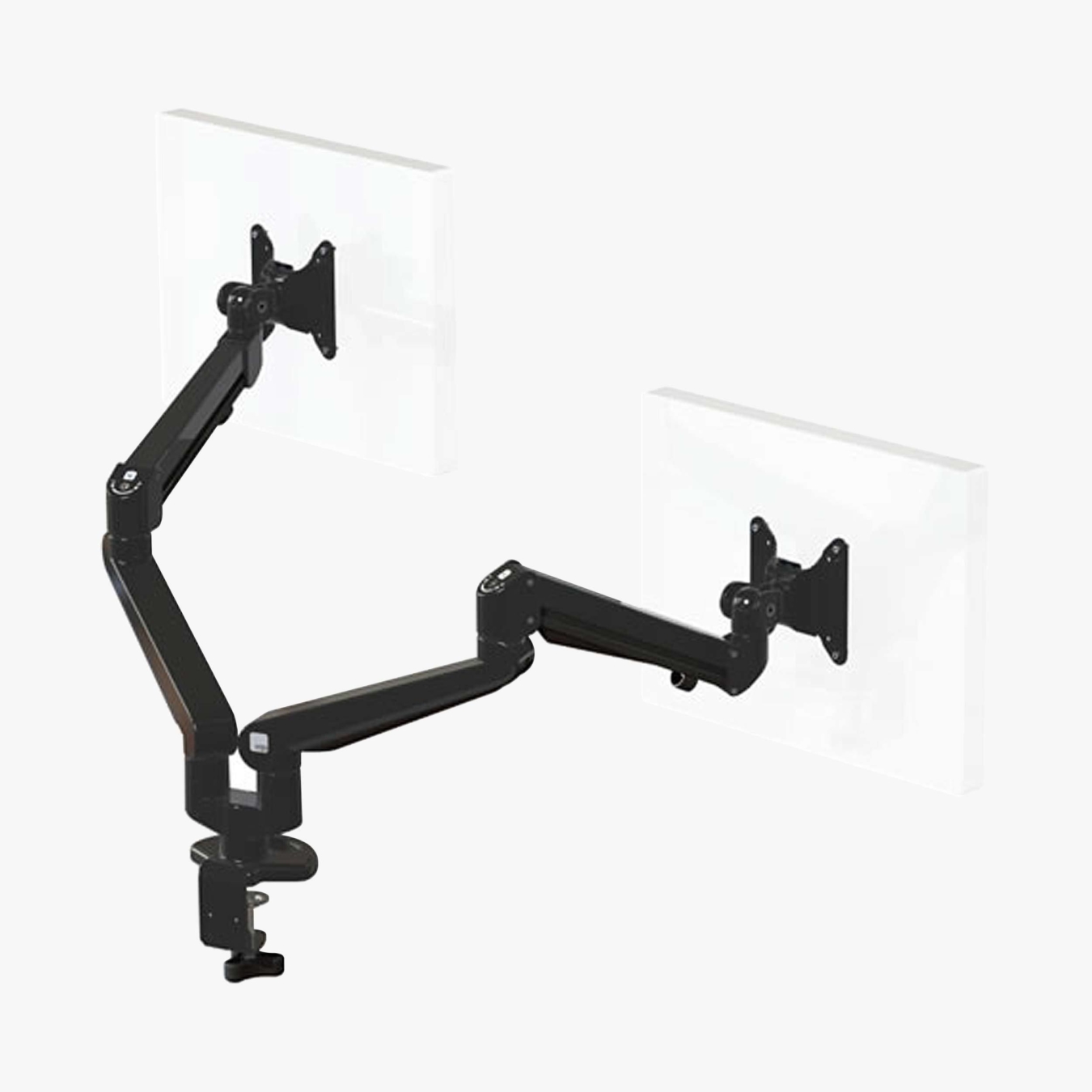 CMS Ergonomics Ascend Dual Beam Gas Monitor Arms with… Hunts Office