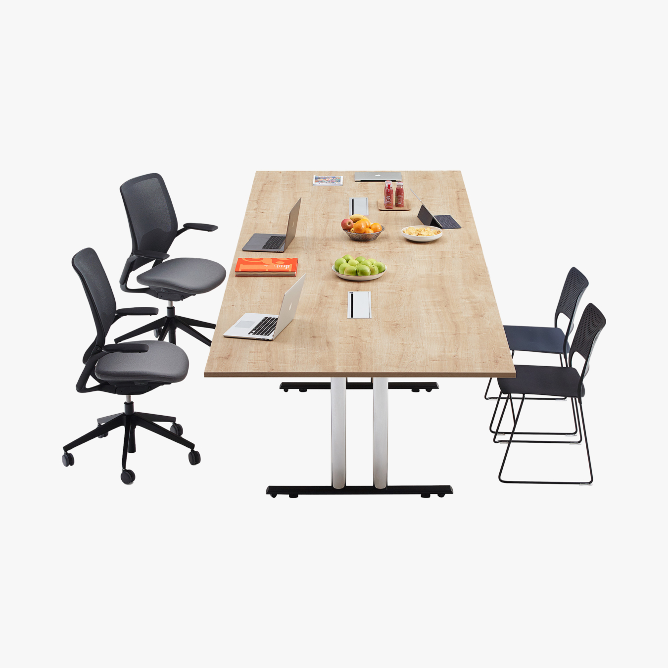 Orangebox Convo Flip Top Meeting Table Hunts Office