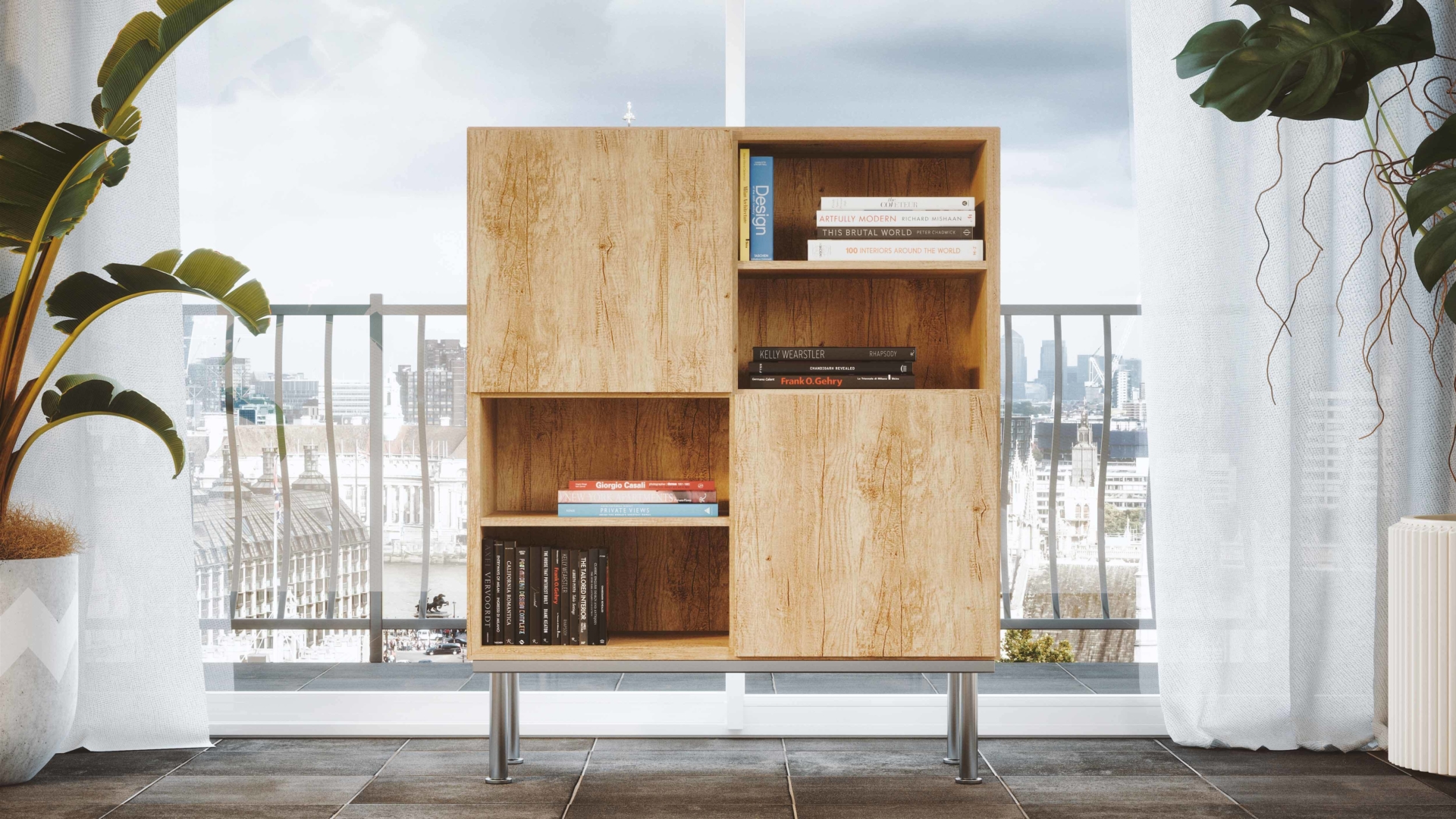 Buronomic Prestige Storage Unit With Two Hinged Doors… Hunts Office