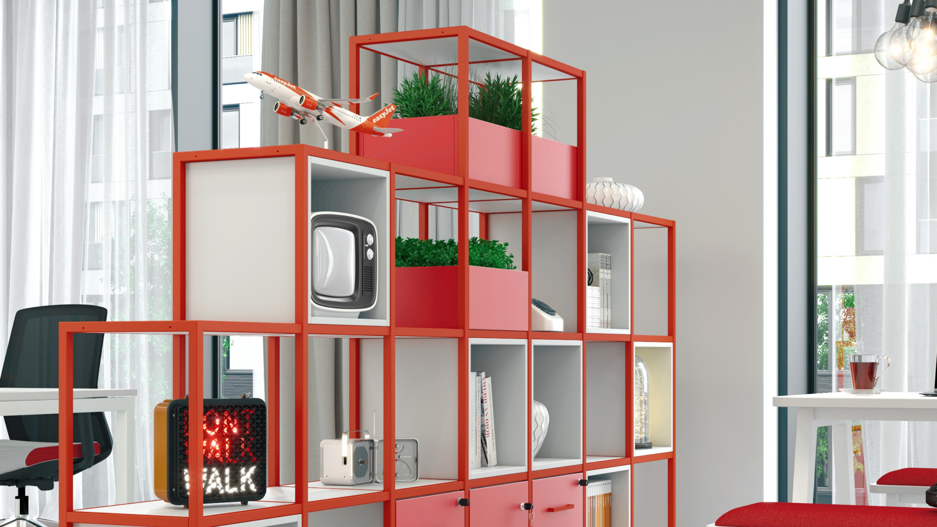 Elite Office Furniture Cubeform Office Shelving Hunts Office