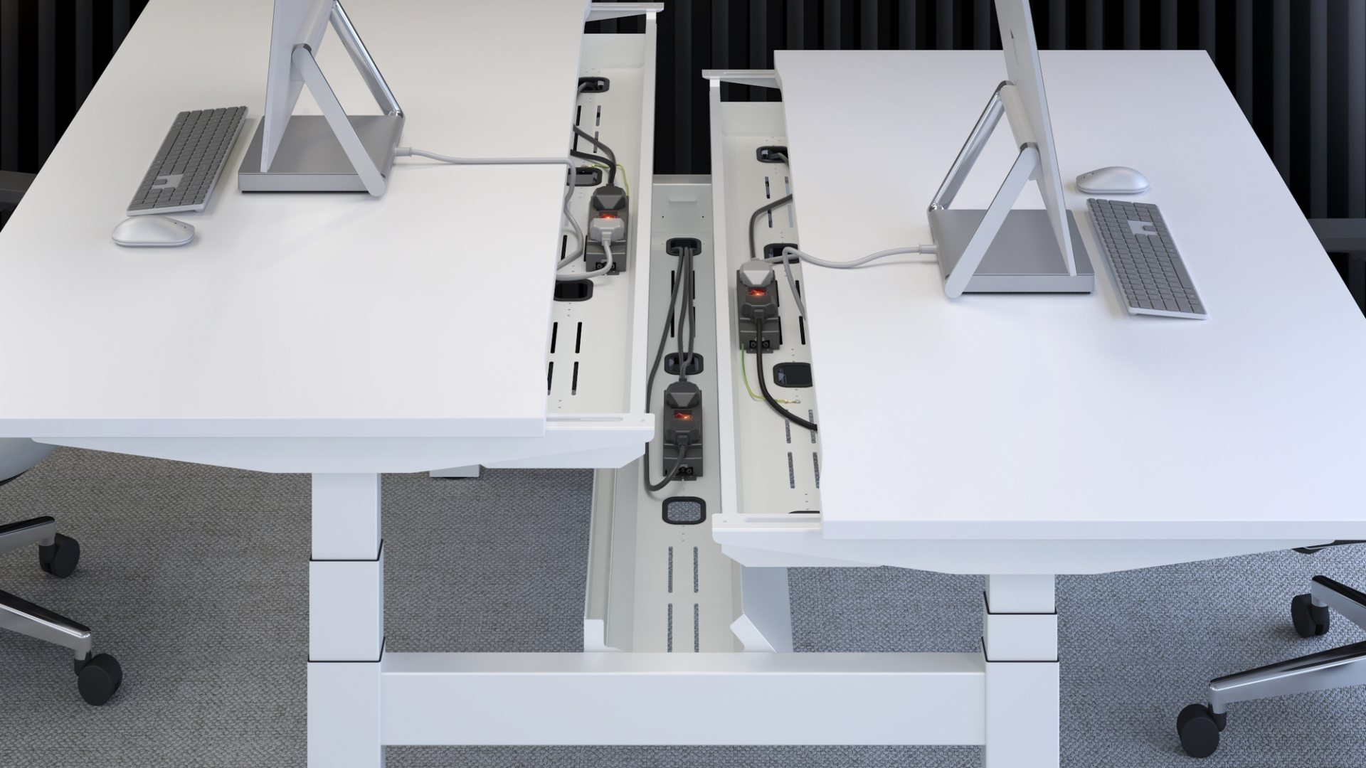 Elite Progress Plus Electric Height Adjustable Bench… Hunts Office