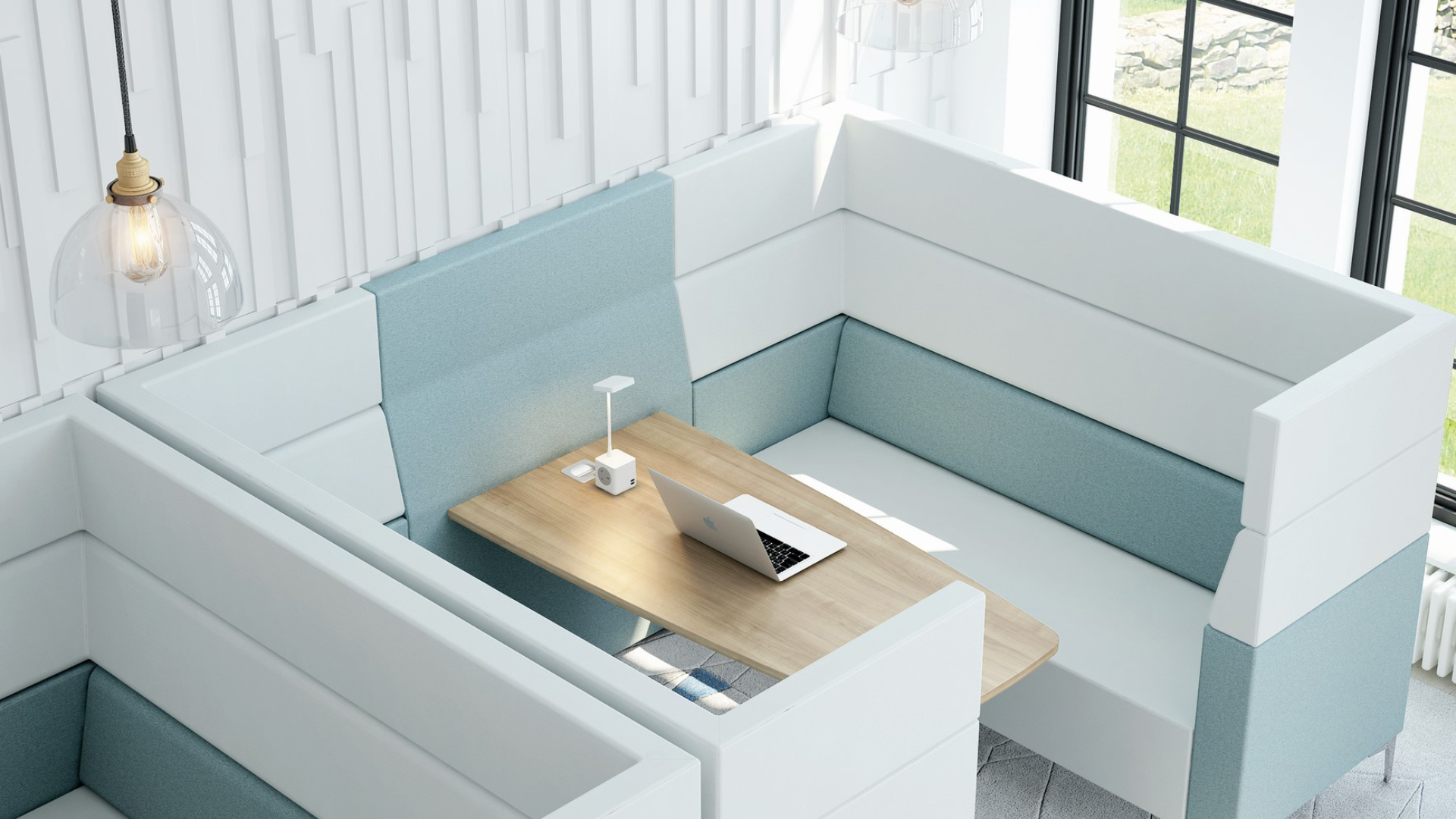 Elite Office Furniture Evo Plus High Back Modular Sofa Hunts Office