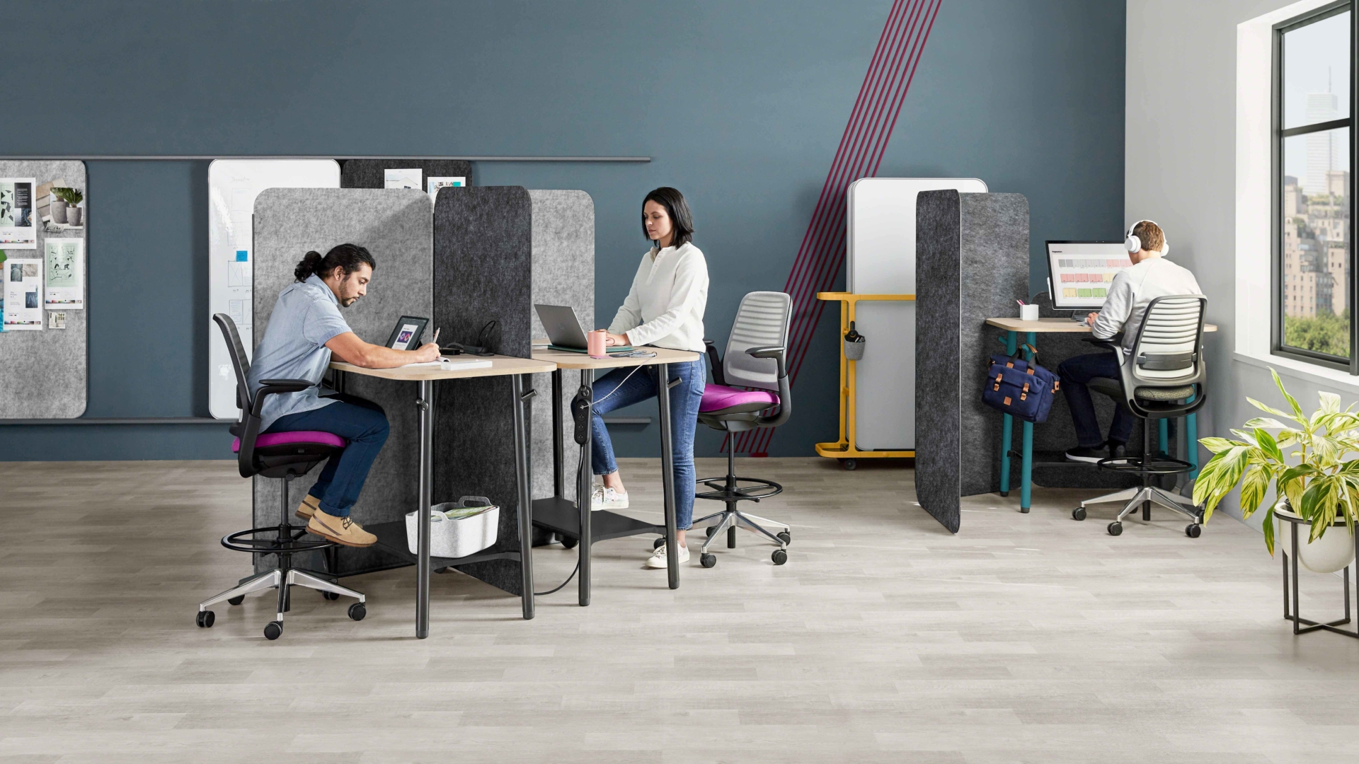 Steelcase Flex Stand Hunts Office