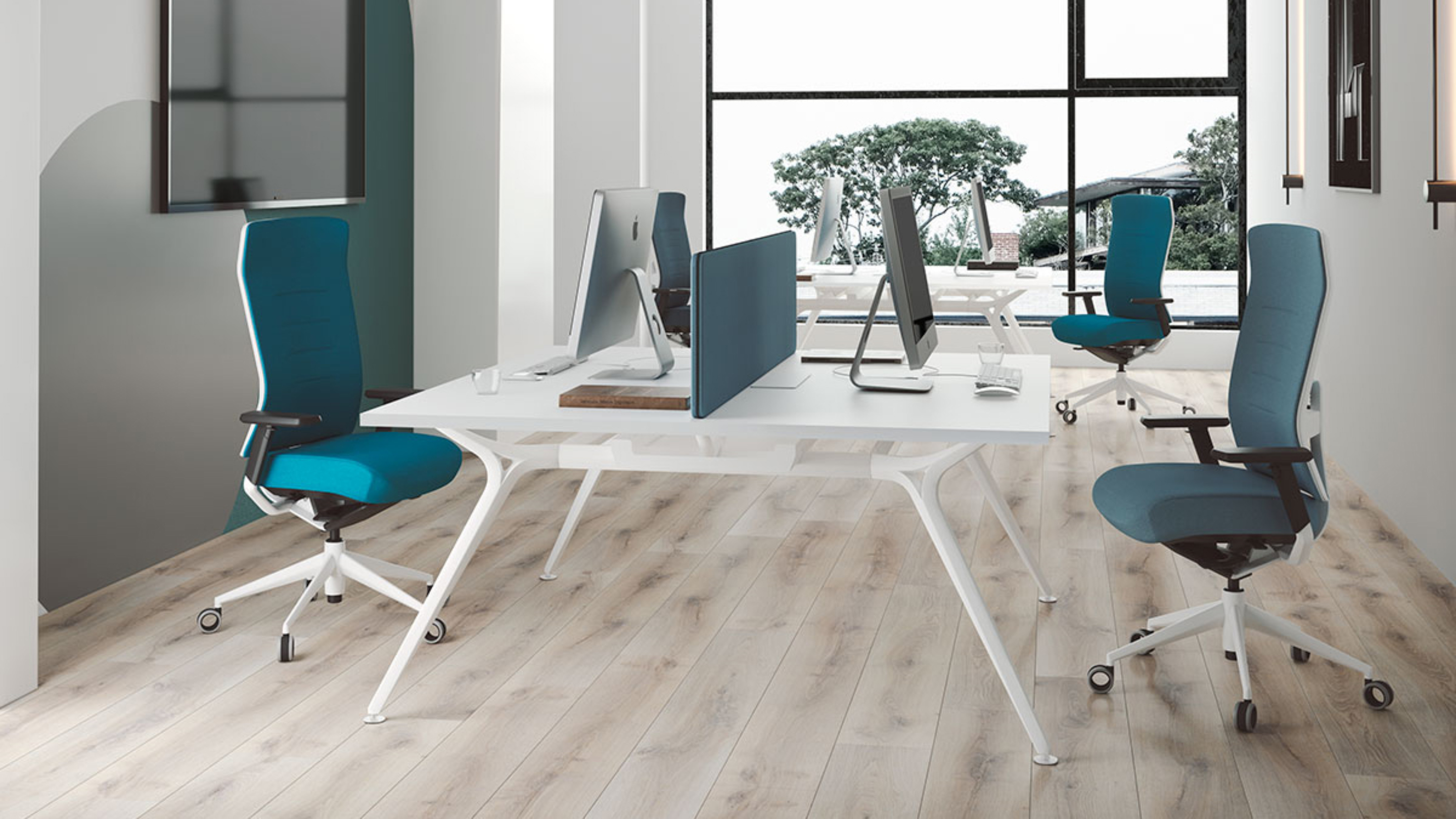 Actiu Arkitek Bench Desk Hunts Office