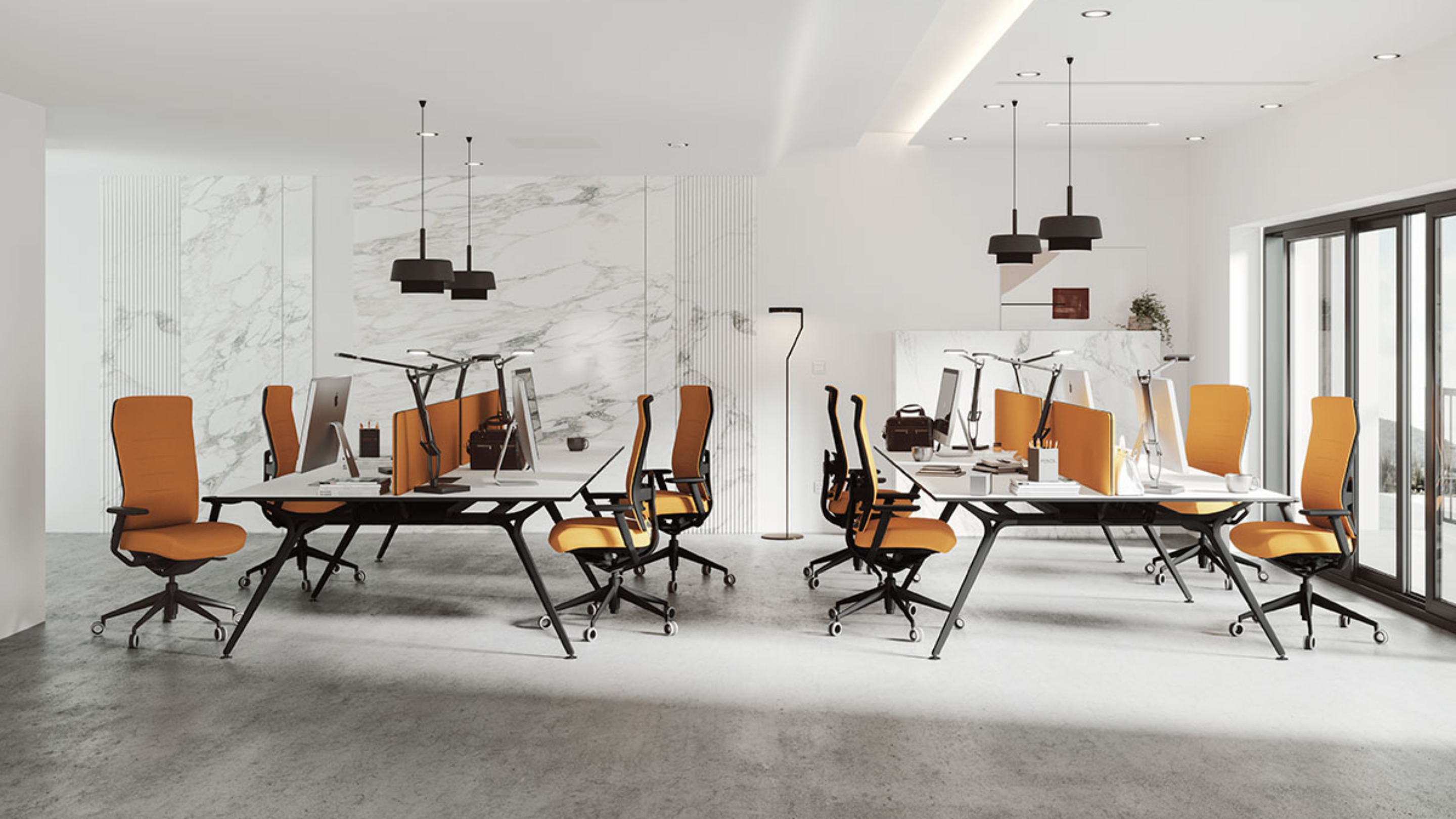 Actiu Arkitek Bench Desk Hunts Office