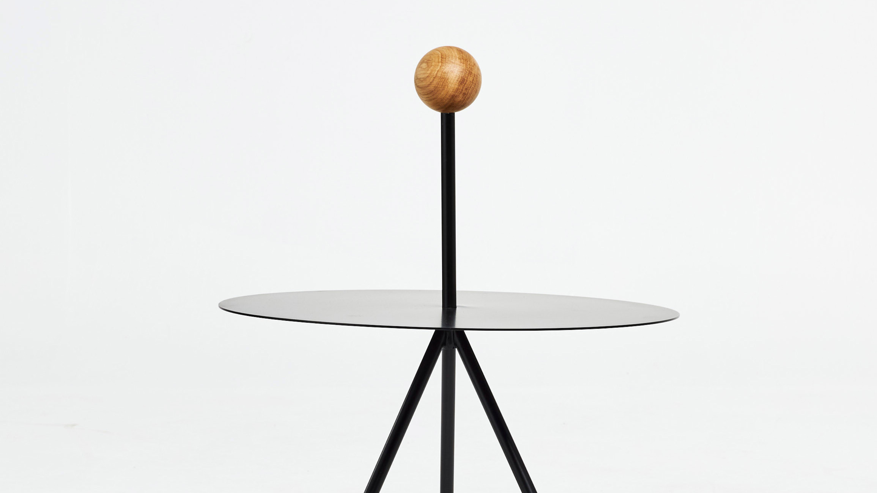 Viccarbe Trino Low Table With Oak Sphere Hunts Office