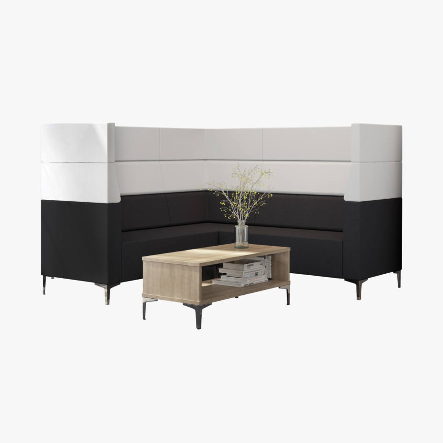 Elite Office Furniture Evo Plus High Back Modular Sofa Hunts Office