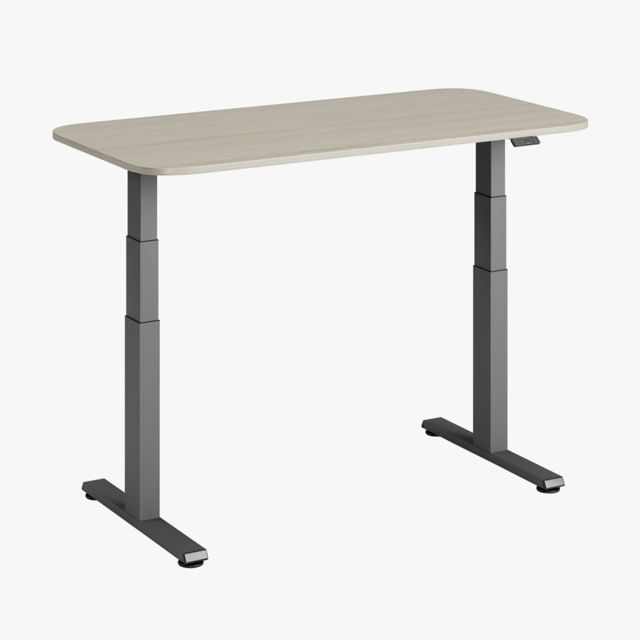Steelcase Solo SittoStand Desk Merle/Acacia Hunts Office