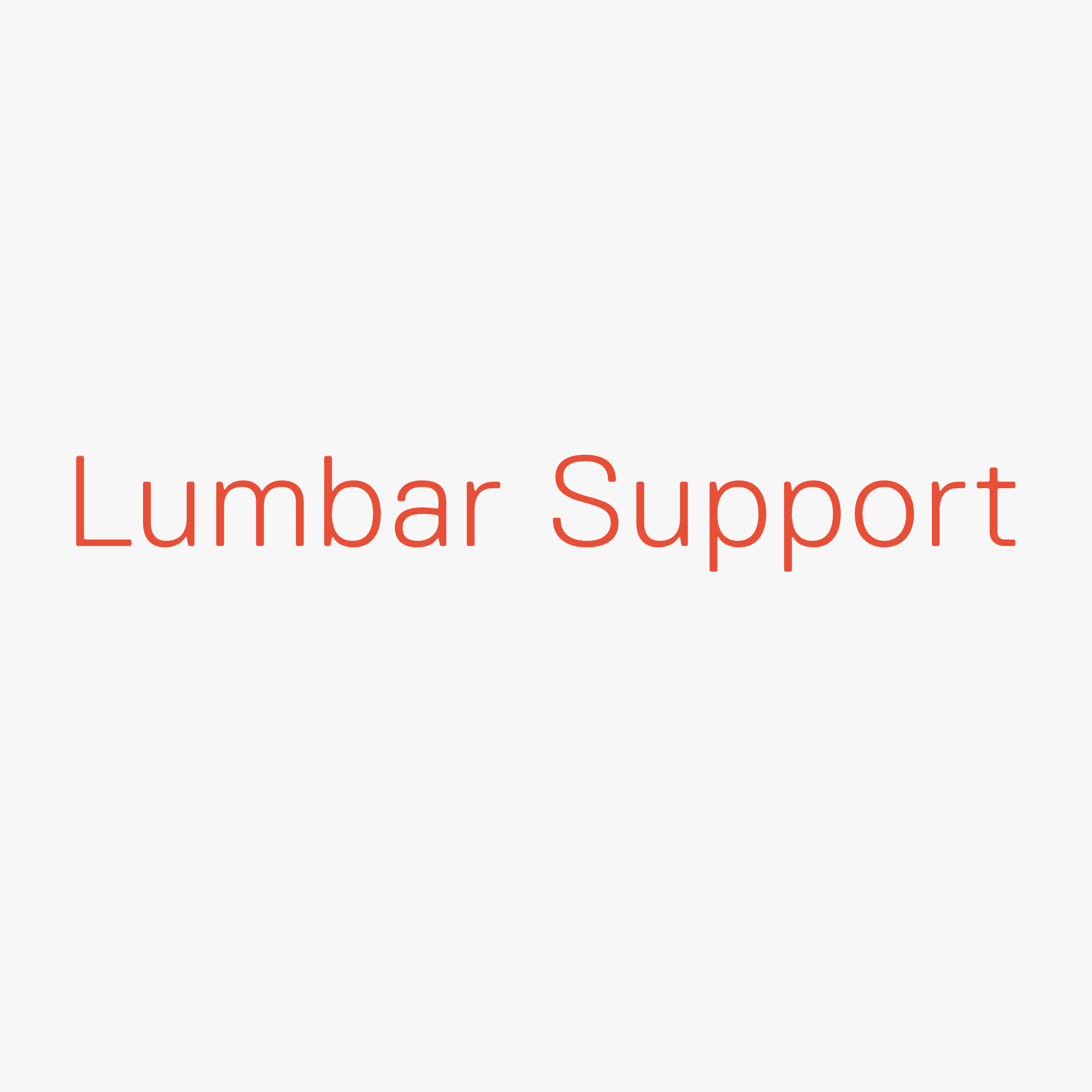 Lumbar Support Spirit Air