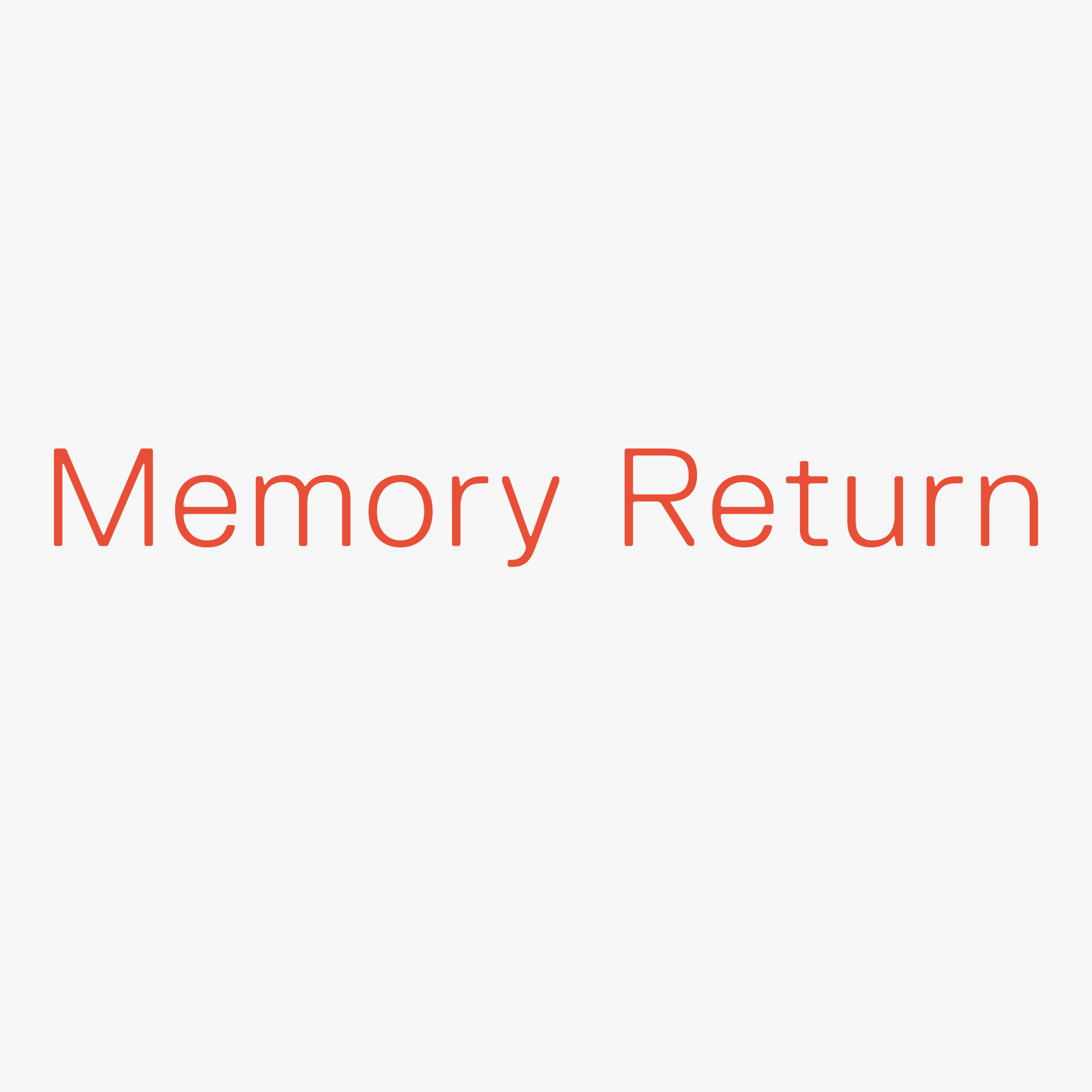 Memory Return Vega Hit