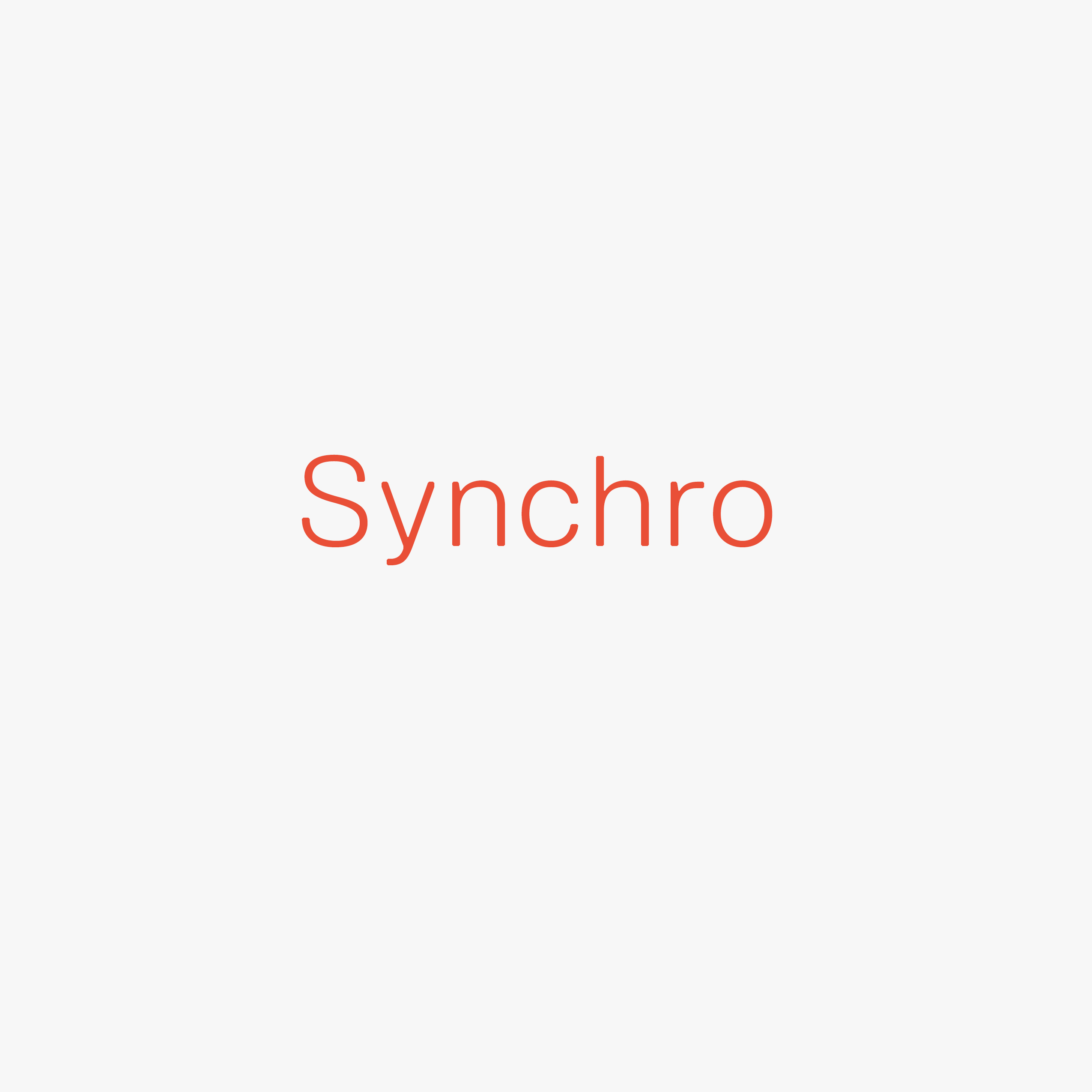 Synchro Mechanism Web On