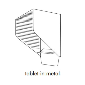 Tablet In Metal Buzzi Hood