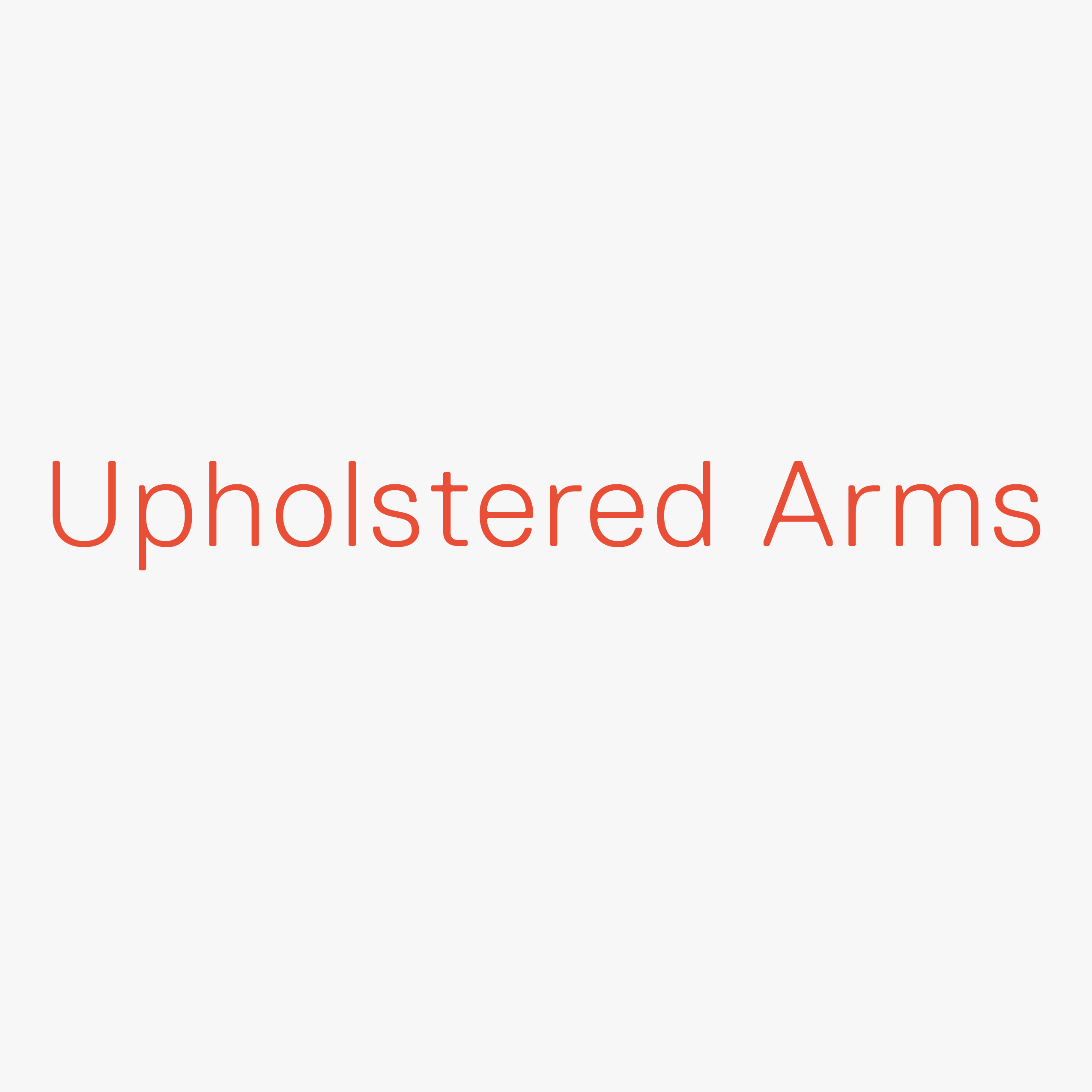 Upholstered Arms Vega Hit